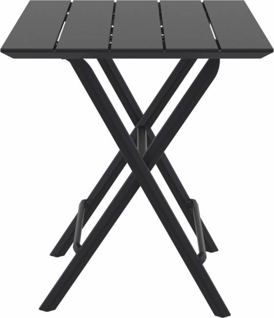 Стол пластиковый складной Helen Folding Table 60 черный 600х600х740 мм Стол пластиковый складной Helen Folding Table 60 черный 600х600х740 мм