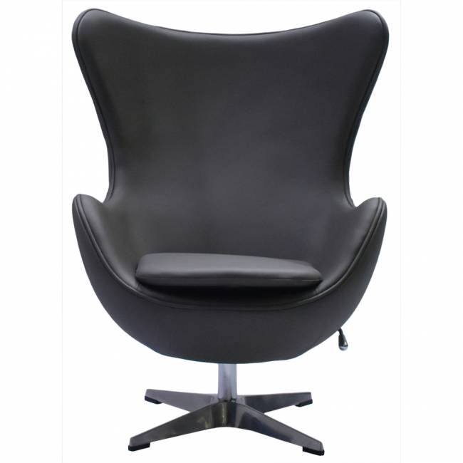 Кресло EGG STYLE CHAIR серый Кресло EGG STYLE CHAIR серый