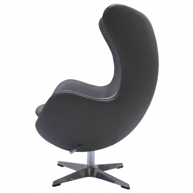 Кресло EGG STYLE CHAIR серый Кресло EGG STYLE CHAIR серый