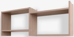 Полка Кубик-5 дуб сонома