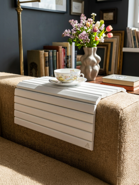 Накладка на диван П 7 белый