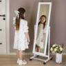 Зеркало напольное В 27Н белый 137 см х 42,5 см