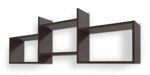 Полка Кубик-6 венге