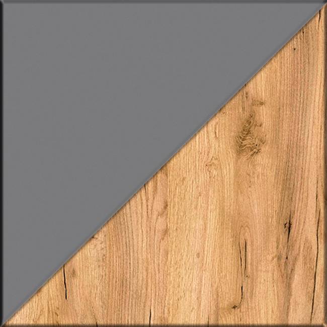 Две тумбы Остин 13.257 цвет цвет серый графит/дуб крафт золотой