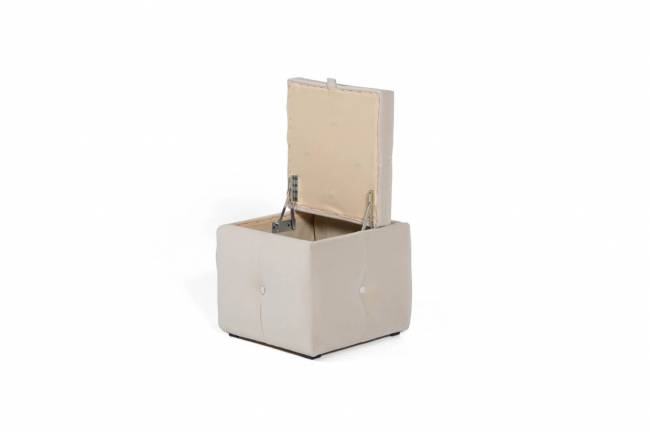 Пуф Арий Kolibri cream, кремовый